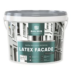 Зображення Фарба фасадна латексна Bayris Latex Faсade, 4,2 кг Farbers