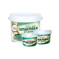 Зображення Шпаклівка акрилова для дерева універсальна Д 50 Ельф 0.4 кг біла Farbers