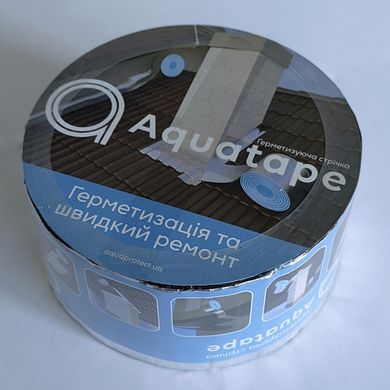 Изображение Герметизирующая битумная лента AQUATAPE 50 мм х 10 м Alu Farbers