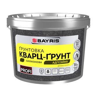 Зображення Ґрунтовка силіконова Кварц-Грунт Bayris, біла, 14 кг Farbers