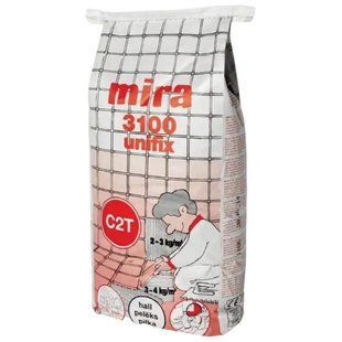 Зображення Клей для плитки та керамограніту Mira 3100 Unifix 25 кг Farbers