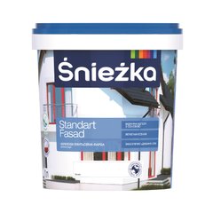 Зображення Фарба фасадна Sniezka Standart Fasad біла 1,4 кг Farbers