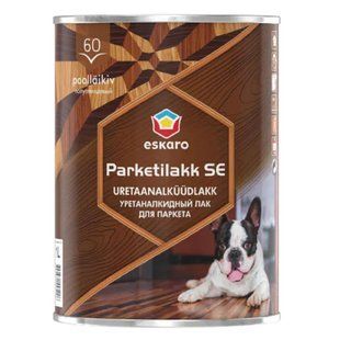 Изображение Лак для пола Eskaro Parketilakk SE60, полуглянцевый 1 л Farbers