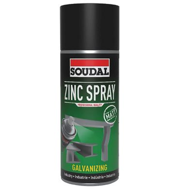 Зображення Антикорозійний аерозоль Soudal Zinc Spray 400 мл Farbers