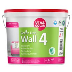 Изображение Краска интерьерная Vivacolor Wall 4, глубокоматовая с бархатным эффектом, 0,9 л Farbers