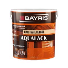 Зображення Лак панельний Aqualack BAYRIS напівматовий 0,75 л Farbers