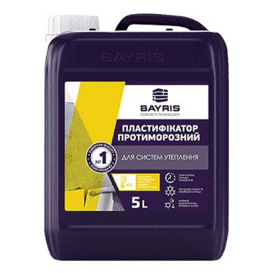 Изображение Пластификатор для систем утепления противоморозный BAYRIS 1 л Farbers