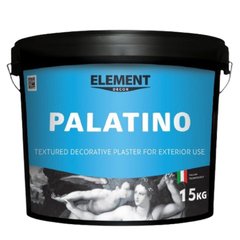 Штукатурка декоративная Element Decor Palatino, белая, 15 кг