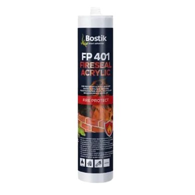 Изображение Герметик акриловый огнестойкий Bostik FP 401 Fireseal Acryl 310 мл Farbers