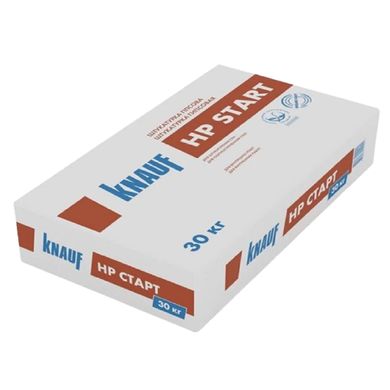 Штукатурка стартова KNAUF HP Start 30кг