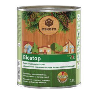 Изображение Грунтовка для дерева Aura Biostop 0,9 л Farbers