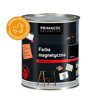 Изображение Краска магнитная PRIMACOL DECORATIVE черная 0,75 л Farbers