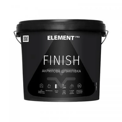 Изображение Шпаклевка финишная акриловая FINISH ELEMENT PRO 25 кг Farbers