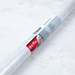 Зображення Самоклеюча плівка D-C-Fix мармур Ромео білий матовий рулон 45 см х 15 м Df200-3249 Farbers