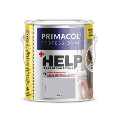 Зображення Фарба реноваційна HELP Primacol Professional, біла, 2,5 л Farbers