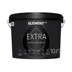 Зображення Фасадна фарба EXTRA база А Element Pro водно-дисперсійна 10 л Farbers