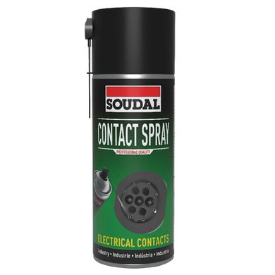 Зображення Аерозоль Soudal Contact Spray для догляду за електроприладами 400 мл Farbers