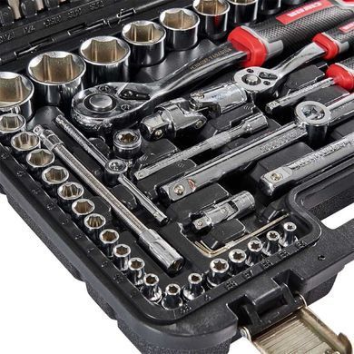 Набор головок торцевых 1/4" и 1/2" 111 предметов Vitals Master Impact + Superlock