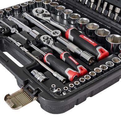 Набір головок торцевих 1/4&Prime; та 1/2&Prime; 94 предмети Vitals Master