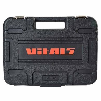 Набір головок торцевих 1/4&Prime; та 1/2&Prime; 94 предмети Vitals Master