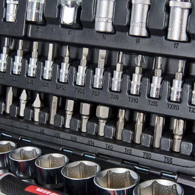 Набір головок торцевих 1/4&Prime; та 1/2&Prime; 94 предмети Vitals Master