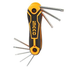 Комплект ключей Torx INGCO Т9-Т40 (8 шт.)