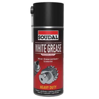 Зображення Змащувальний аерозоль Soudal White Grease 400 мл Farbers