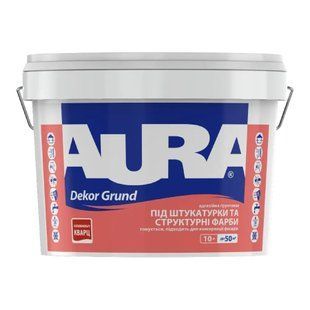 Зображення Грунтовка універсальна Aura Dekor Grund біла, матова 10л Farbers