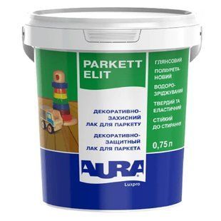 Зображення Лак паркетний Luxpro Aura Parkett Elit глянцевий 0,75 л Farbers