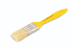 Зображення Пензель для лаків та емалей Color Expert 30 мм х 12 мм жовта пластикова ручка Farbers
