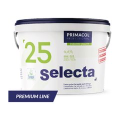 Зображення Фарба інтер'єрна латексна SELECTA 25 (База С) Primacol Professional, гянцева, 0,9 л Farbers