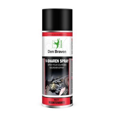 Зображення Спеціальне мастило для приводних ременів Den Braven V-Belt Spray 400 мл Farbers