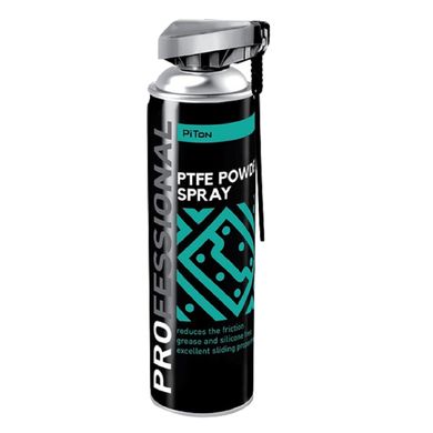 Зображення Сухе мастило на основі тефлону PTFE POWDER SPRAY Piton PRO 500 мл Farbers