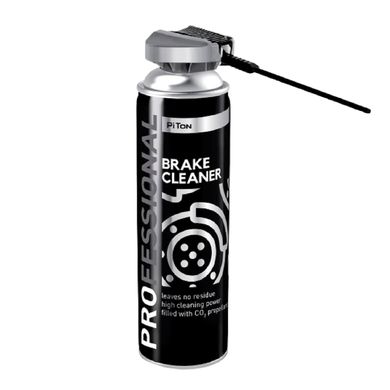 Зображення Професійний очищувач гальм PROFESSIONAL BRAKE CLEANER + СО2 Piton PRO 500 мл Farbers