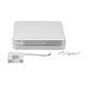 Led cвітлодіодний світильник 18Вт квадратний 5000К IP40 Silver AVT