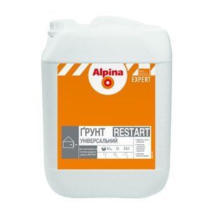Изображение Грунтовка универсальная акриловая Alpina Expert Restart 5 л. Farbers
