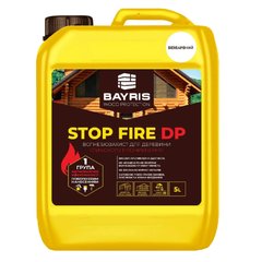 Изображение Огнебиозащита глубокого проникновения STOP FIRE DP BAYRIS, бесцветный, 5 л Farbers