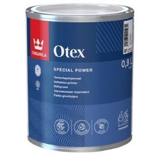 Зображення Адгезійний ґрунт для проблемних поверхонь Tikkurila Otex білий 0,9 л Farbers