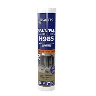 Зображення Клей герметик гібридний Bostik H985, коричневий 300 мл Farbers