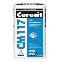 Зображення Клей для плитки Ceresit CM 117 Flex 25 кг Farbers