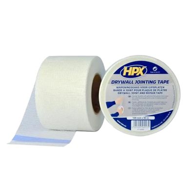 Изображение Лента-серпянка армирующая для швов HPX  DRYWALL JOINTING TAPE 100 мм х 90 м, белая Farbers