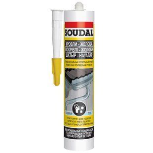 Изображение Герметик профессиональный кровельный Soudal AQUAFIX 280 мл Farbers
