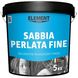 Декоративна штукатурка Element Decor Sabbia Perlata Fine, перламутрова, 10 кг