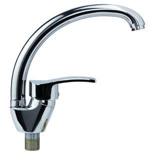 Смеситель ML &Oslash;40 для кухни, гусак ухо на гайке AQUATICA ML-4B141C