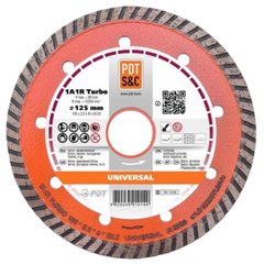 Изображение Круг алмазный по бетону PDT Universal 1A1R Turbo 115 х 2,2 х 8 х 22,2 мм 810100TUNVu Farbers