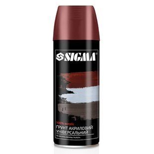 Изображение Грунт аэрозольный акриловый SIGMA, RAL 3009 оксидно-красный, 400 мл Farbers