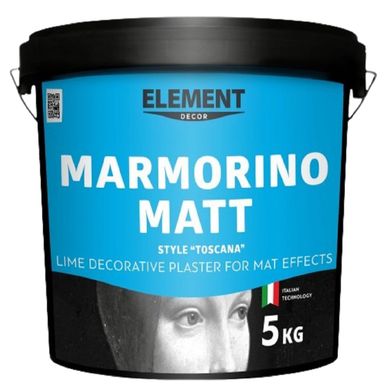 Декоративное покрытие Element Decor Marmorino Matt, 15 кг