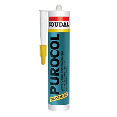 Изображение Клей конструкционный полиуретановый Soudal PUROCOL 310 мл Farbers