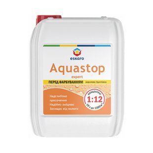 Зображення Ґрунтовка глибокопроникаюча  концентрат 1:12 Eskaro Aquastop Expert  10 л Farbers