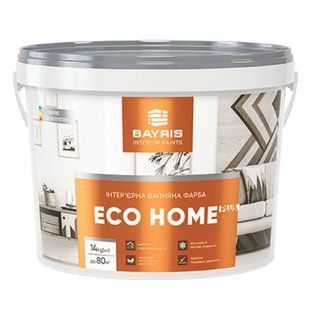 Изображение Краска интерьерная известковая Bayris Eco Home Plus, белая, 4,2 кг Farbers